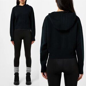 NWT Canada Goose Holton Hoody Sweatshirt In Black Sz Medium Wool Blend